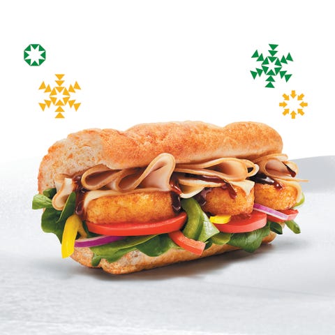 Subway S Christmas Range Featuring A Six Inch Pig In A Blanket