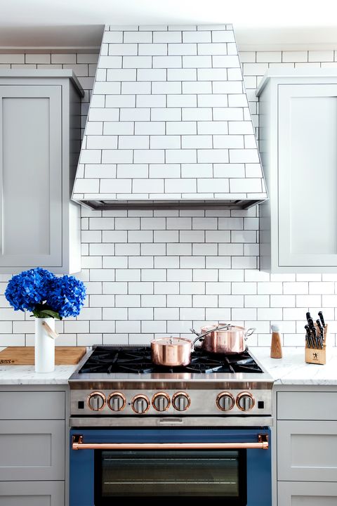 17 Fresh Subway Tile Kitchen Ideas, Blue Subway Tile For Kitchen Backsplash