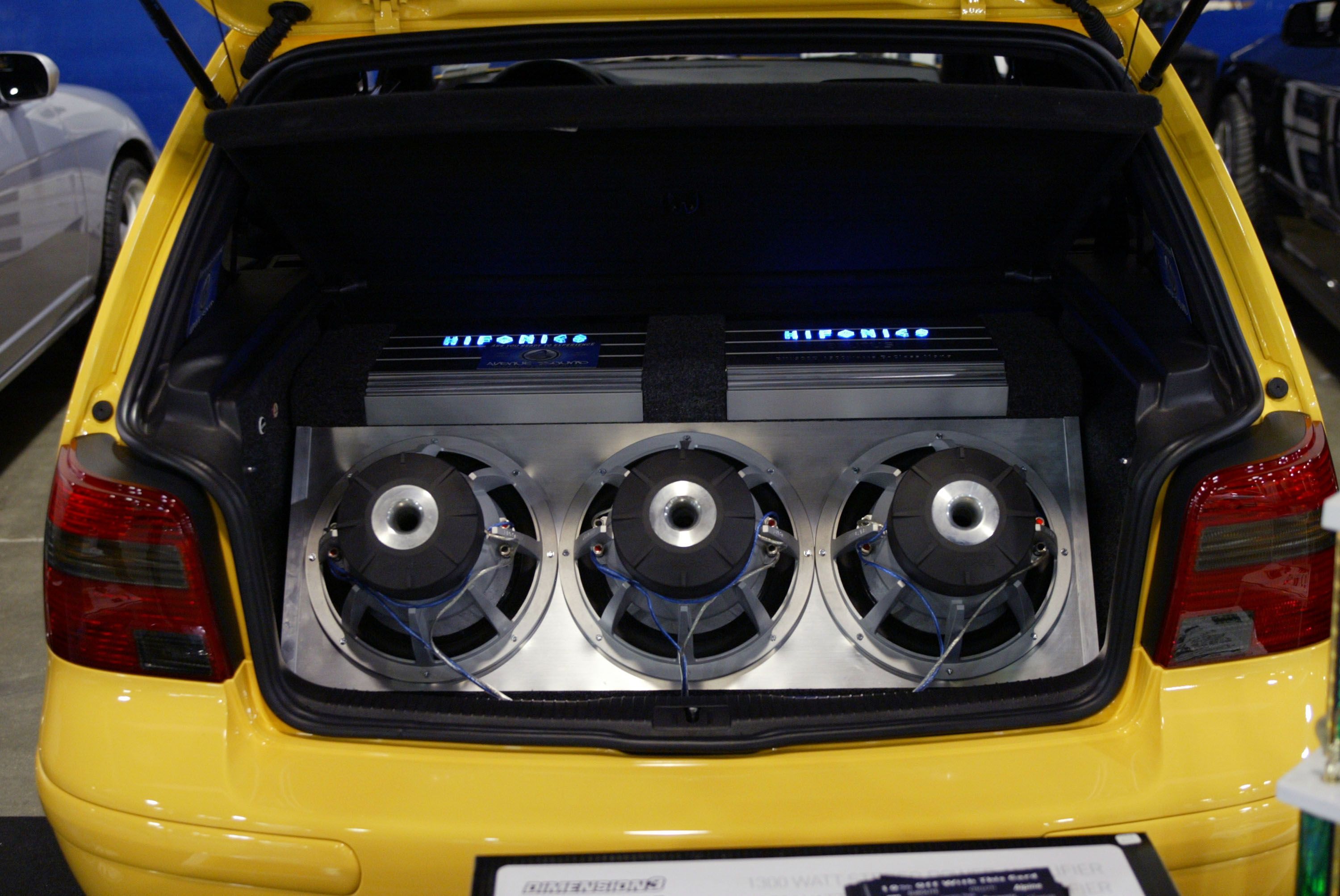 Subwoofers for car