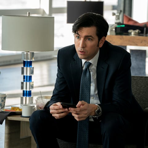 Succession Nicholas Braun as Greg Hirsch succession nicholas braun as greg hirsch