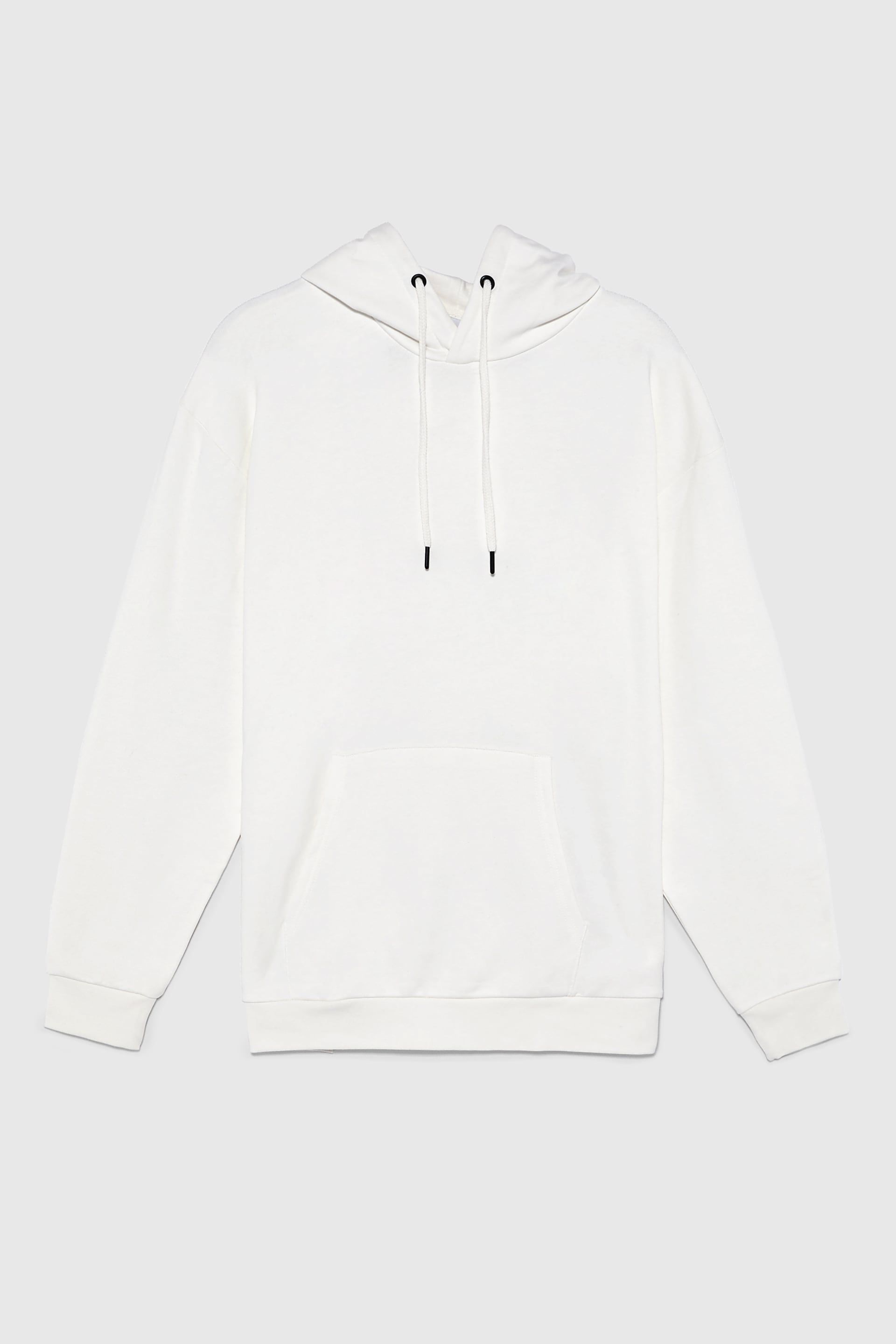 sudadera blanca zara