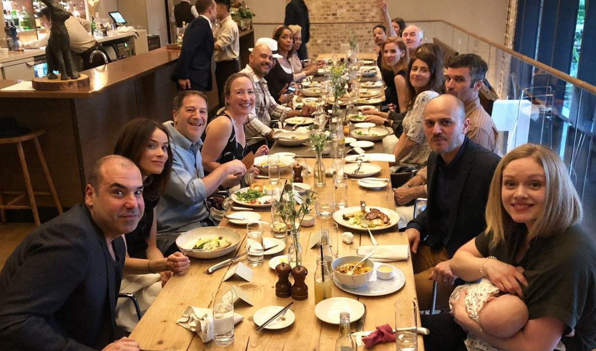 Suits Cast Dinner Before Royal Wedding - Cast of Suits ...