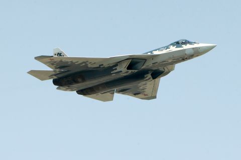 The Air Force’s Next Great Fighter Jet Could Cost $300 Million Apiece Sukhoi-su-57-multirole-fifth-generation-jet-fighter-during-news-photo-954494002-1545073582