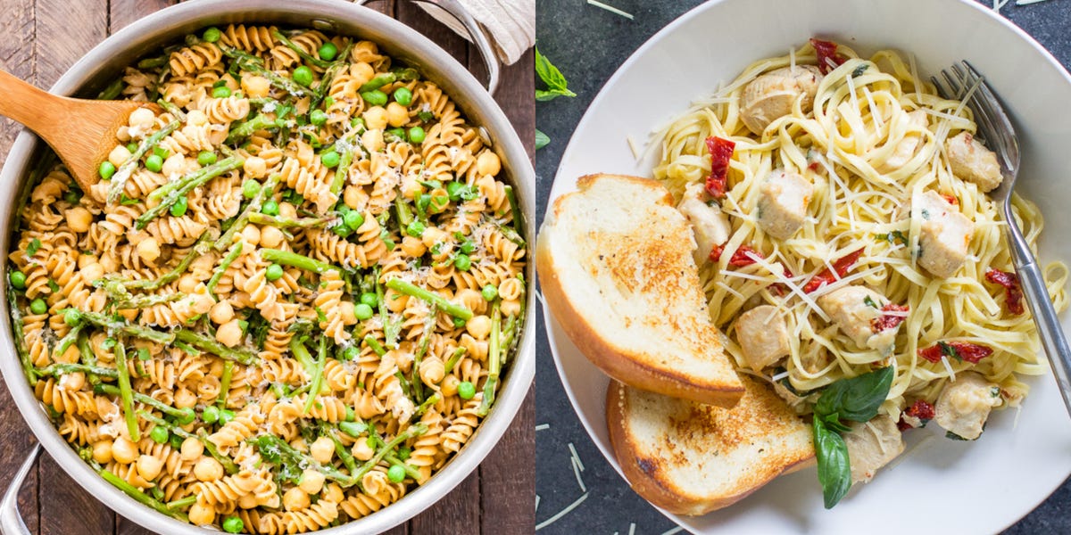30+ Easy Summer Pasta Recipes - Best Pasta Dishes for Summer
