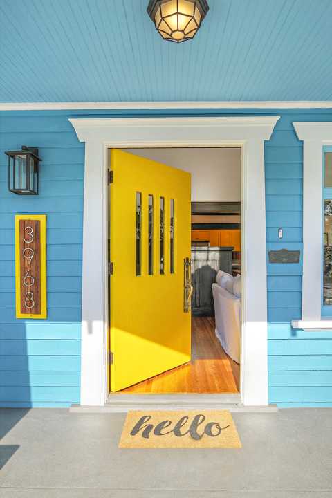 Front Door Colors - Yellow