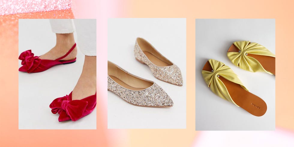 flat wedding guest shoes uk