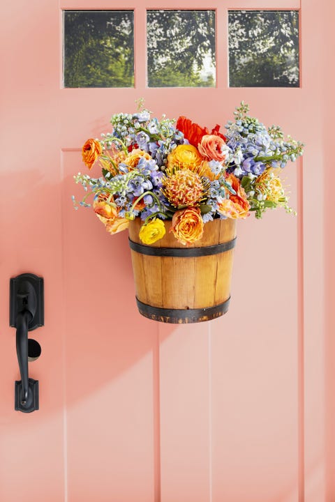 19 Diy Summer Wreath Ideas Outdoor Front Door Wreaths For Summer Wreaths Bucket