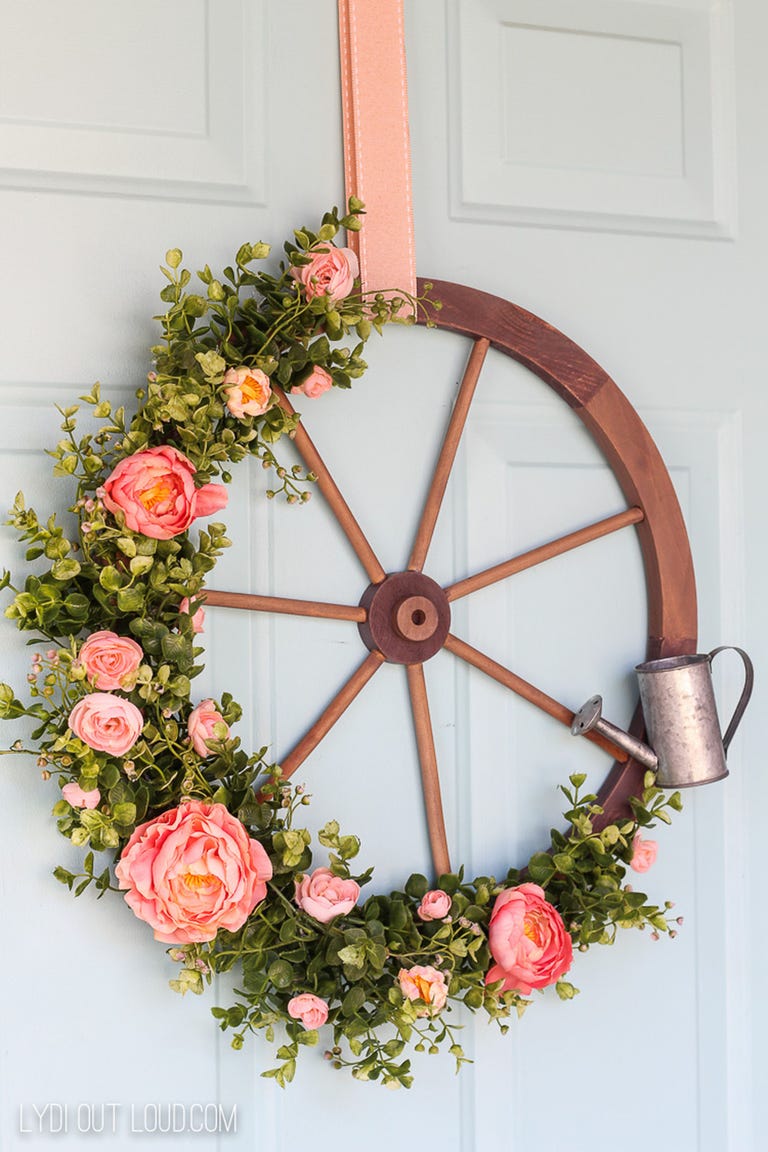 19 DIY Summer Wreath Ideas - Outdoor Front Door Wreaths for Summer