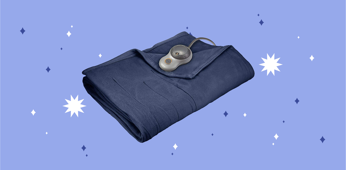 The Sunbeam Electric Blanket With 1000 5 Star Reviews Helps Me Fall Asleep Instantly