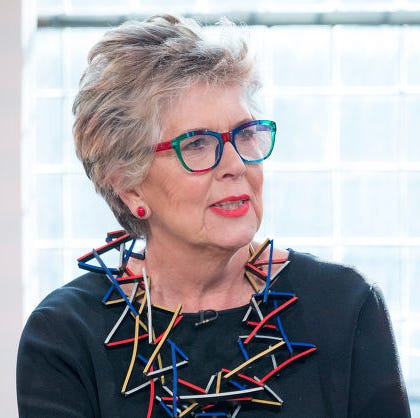 mandatory credit photo by steve meddleshutterstock 9983559cq
prue leith
sunday brunch tv show, london, uk   18 nov 2018