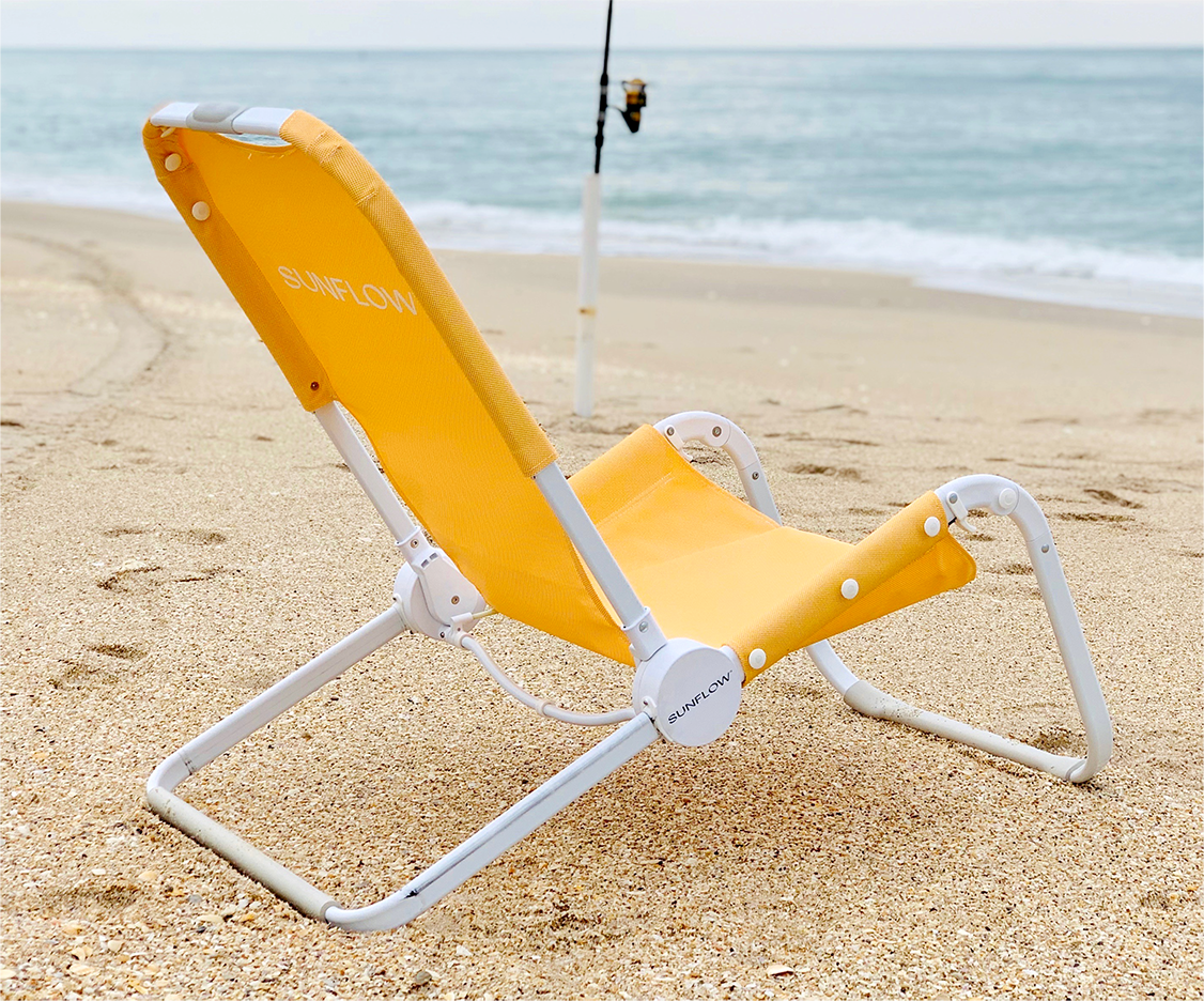 the holy grail of beach chairs is a huge summer flex