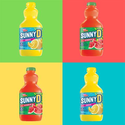 sunnyd lemonade and watermelon flavors
