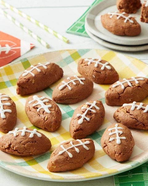 super bowl dessert football cookies