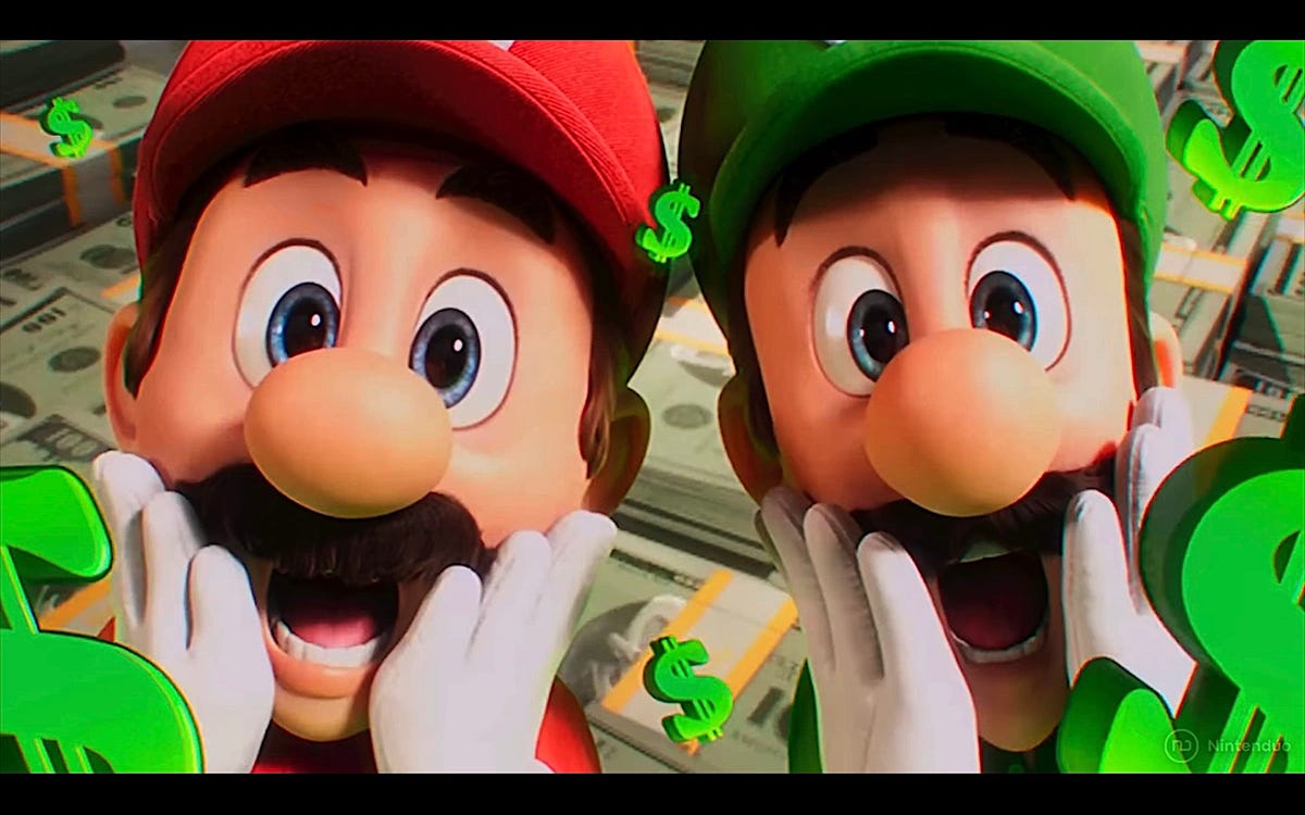 The day the set of the Super Mario Bros. movie was filled with strippers (real, not animated)