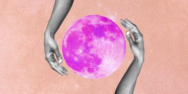 luna llena rosa
