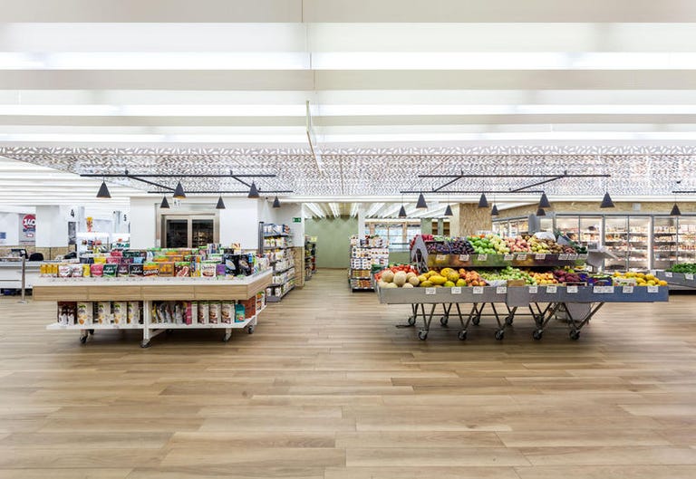 The architects luxury supermarket in Athens