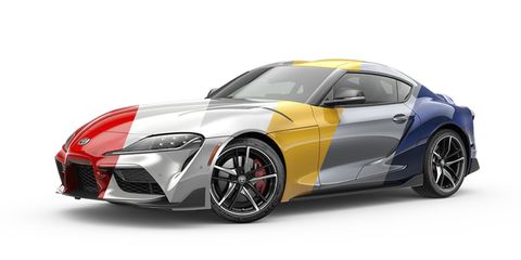 2020 Toyota Supra Colors See It In Yellow Blue Red And More