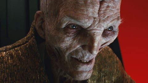 supreme leader snoke, star wars the last jedi