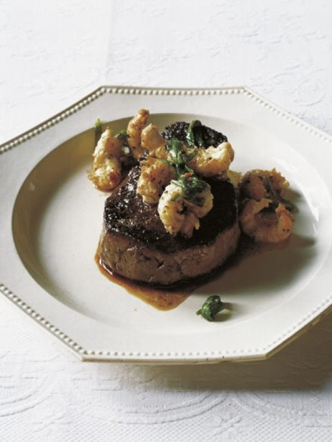 Surf turf biefstuk Surf turf biefstuk