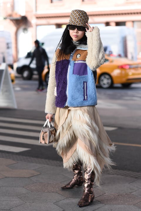 Street Style - New York Fashion Week February 2019 - Day 4