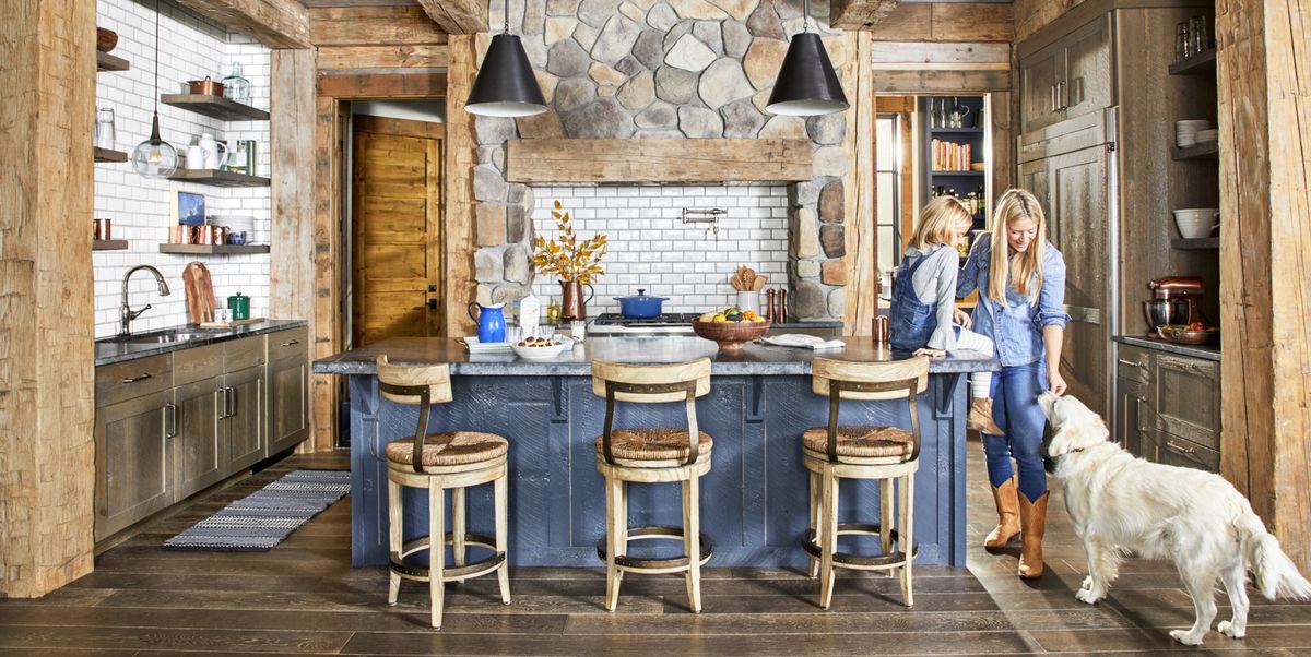 39 Kitchen Trends 2021 New Cabinet, Rustic Color Kitchen Cabinets