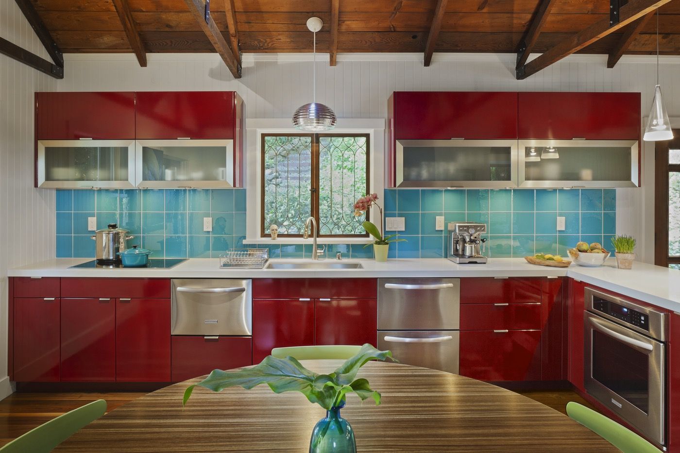 30+ Kitchens - Red Kitchen Decor