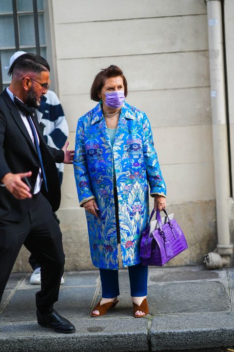 street style  paris fashion week  haute couture fall winter 2021 2022  day two
