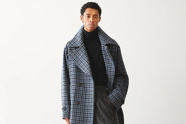 a man wearing a coat