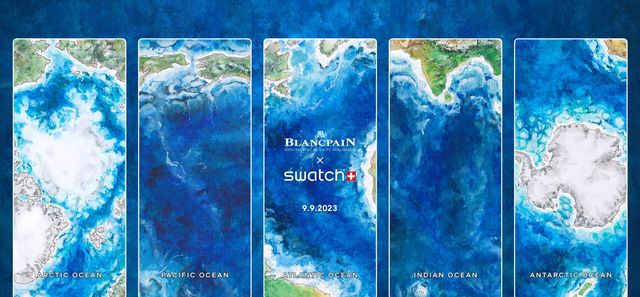swatch x blancpain ocean theme