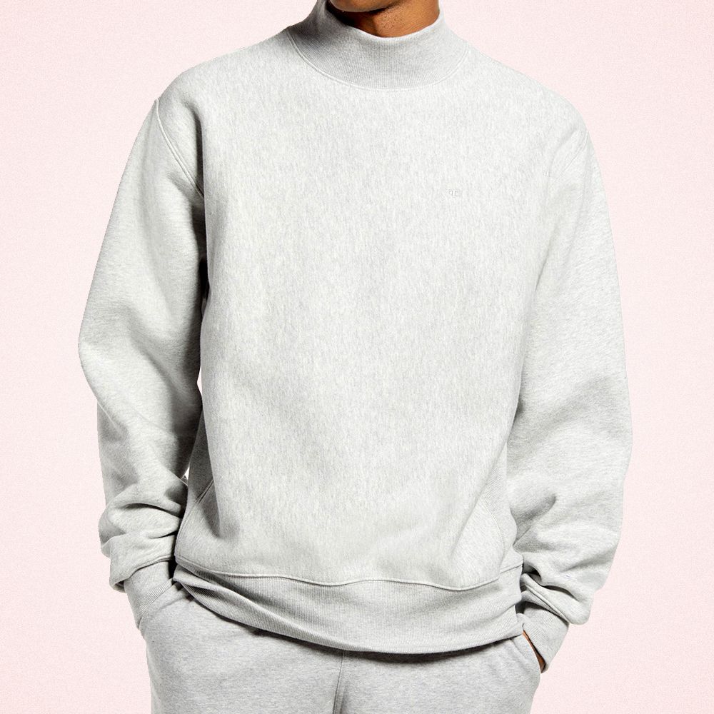 Champion's Mock Neck Is a Sweatshirt Power Play—and It's Only $33 Right Now