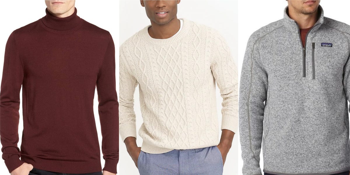10 Winter Sweaters for Men 2018 - The Best Cozy, Warm Sweaters
