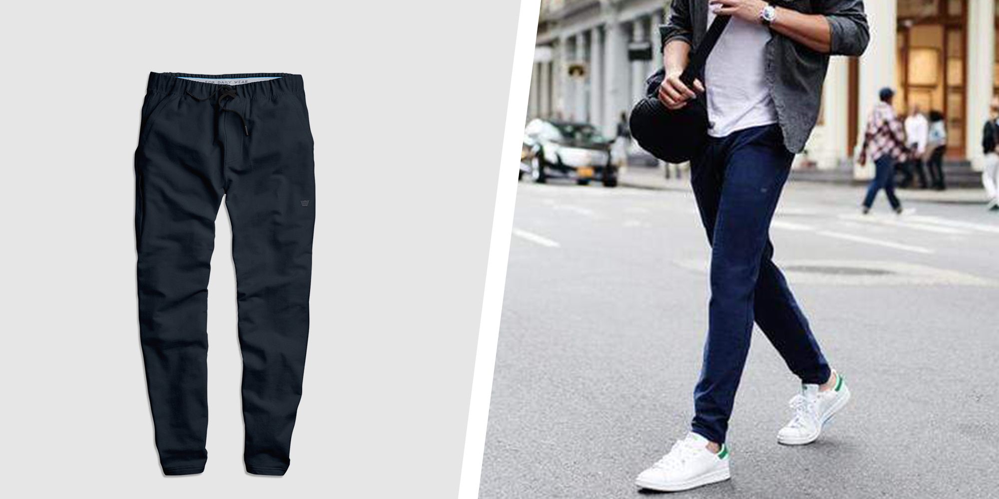 New Mens Ribbed Fleece Joggers Gym Jogging Bottom Loose Fit Sweatpants Trousers