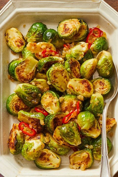 christmas appetizers sweet and sour brussels sprouts
