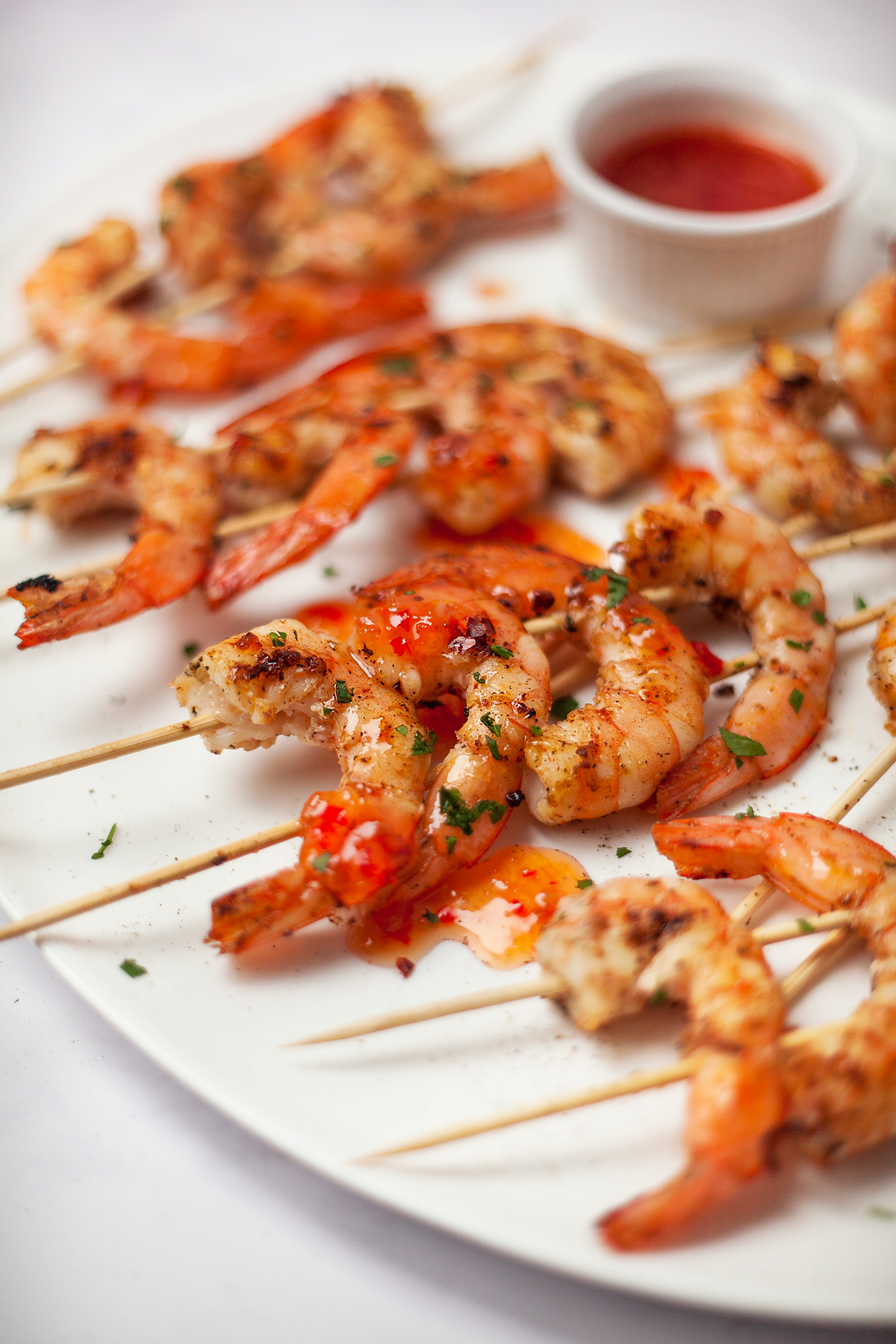 Barbecue chilli prawns with sweet chilli sauce prawn recipe