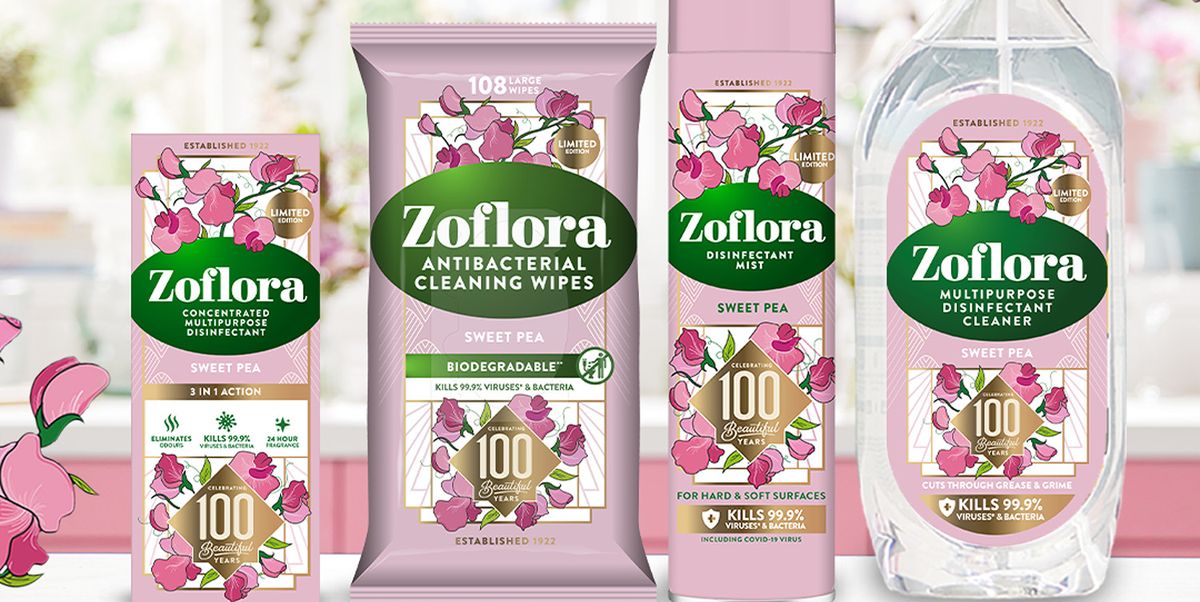 Zoflora relaunches its Sweet Pea fragrance