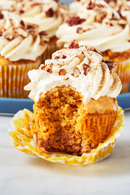 sweet potato pie cupcakes