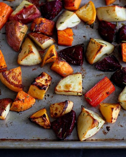 sweet potato side dishes roasted rosemary root vegetables
