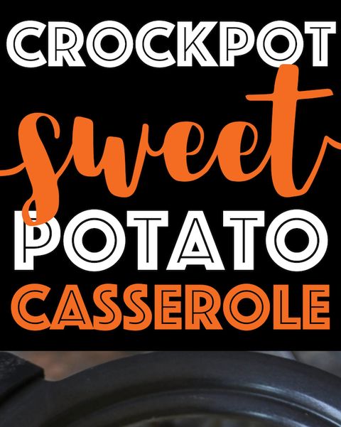 sweet potato side dishes slow cooker casserole marshmallows