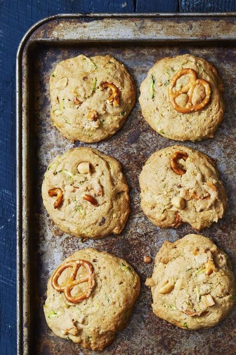 sweet  salty zucchini bread cookies