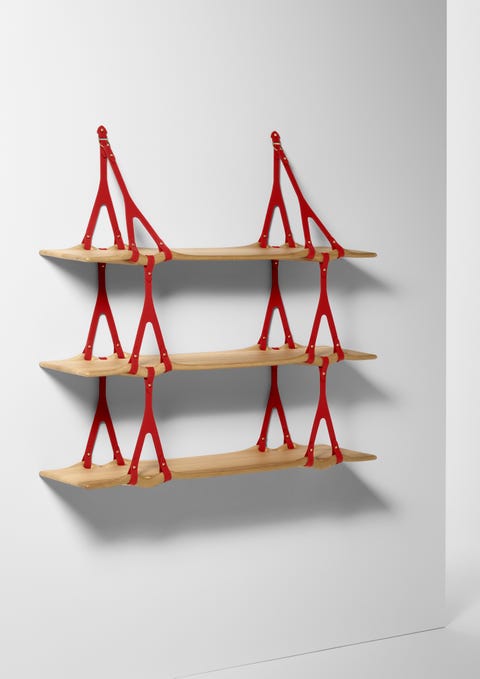 Risultati immagini per Louis Vuitton presenta il nuovo designer americano Andrew Kudless e la sua Swell Wave Shelf per la collezione Objets Nomades a Design Miami 2019 FOTO