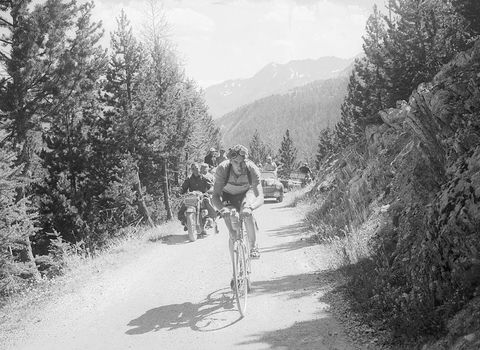Hugo Koblet in 1951 Tour de France