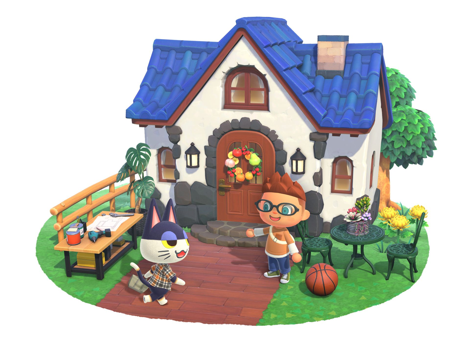animal toy house