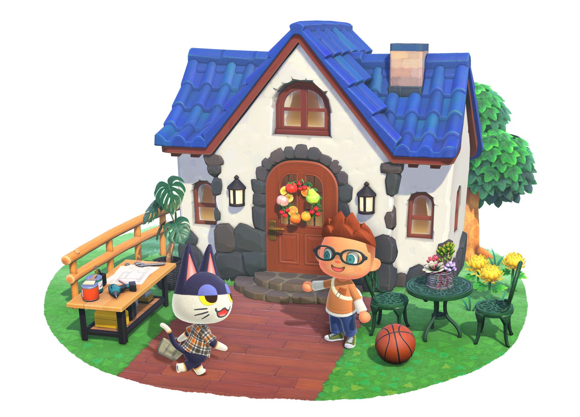 animal crossing home screen