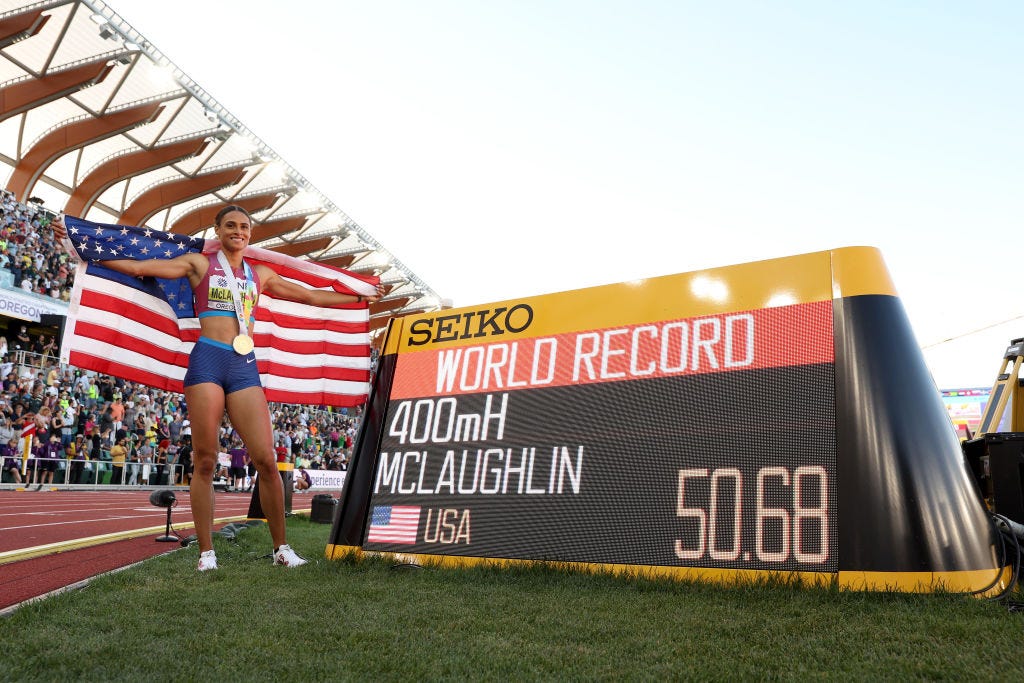 Sydney McLaughlin's Mind-Bending World Record By the Numbers