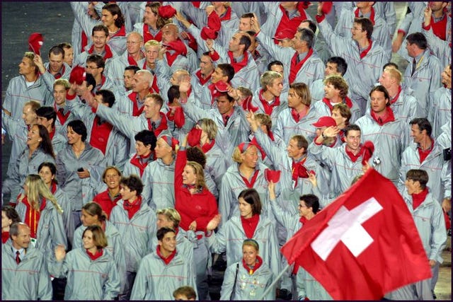 Olimpiadas de Sídney, ceremonia de apertura en Sídney, Australia, el 15 de septiembre de 2000.