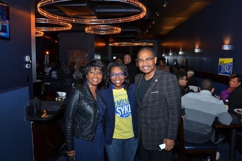 ohio state legislator emilia sykes with family