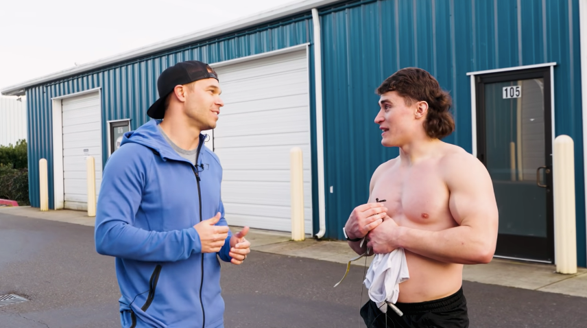 An Olympian Challenged CrossFit Champ Justin Medeiros to an Open Workout