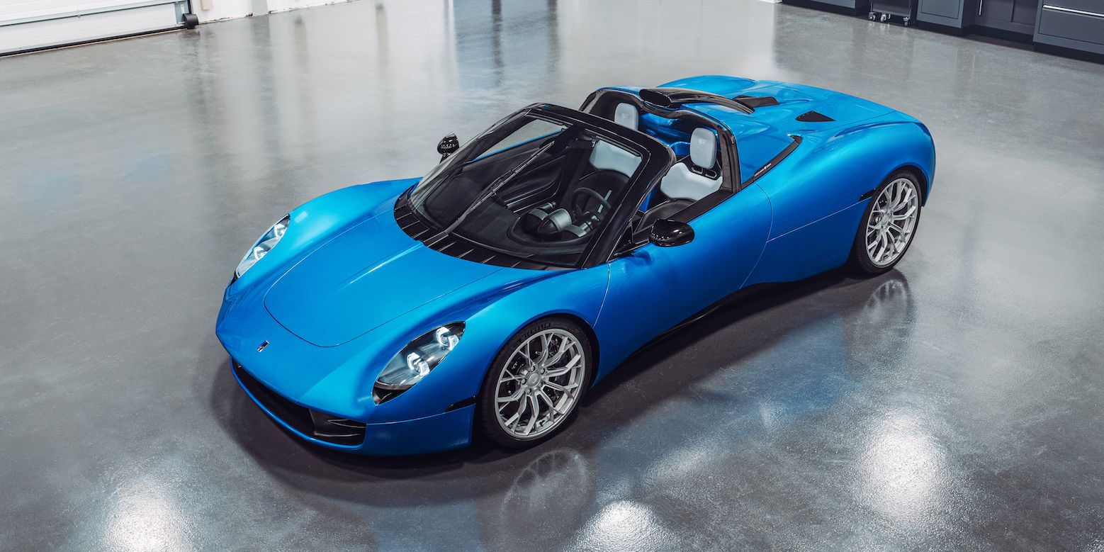 The Gordon Murray T.33 Spider Lets You Hear That 11,100-RPM V-12 Even Better