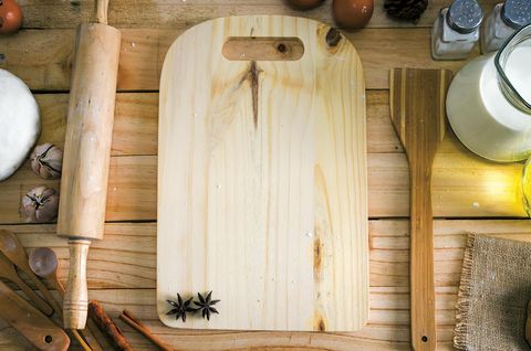 Tabla de cortar de madera