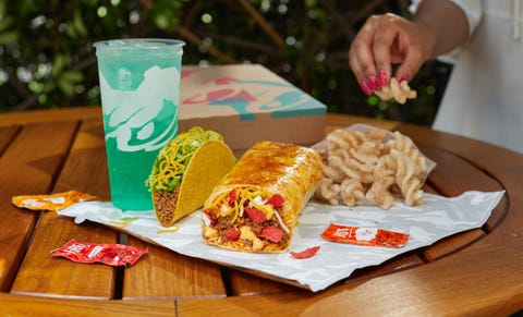 Taco Bell’s New Grilled Cheese Burrito Has Cheese On The Inside And 